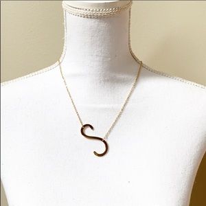 ✨Gold “S” Initial Delicate Necklace